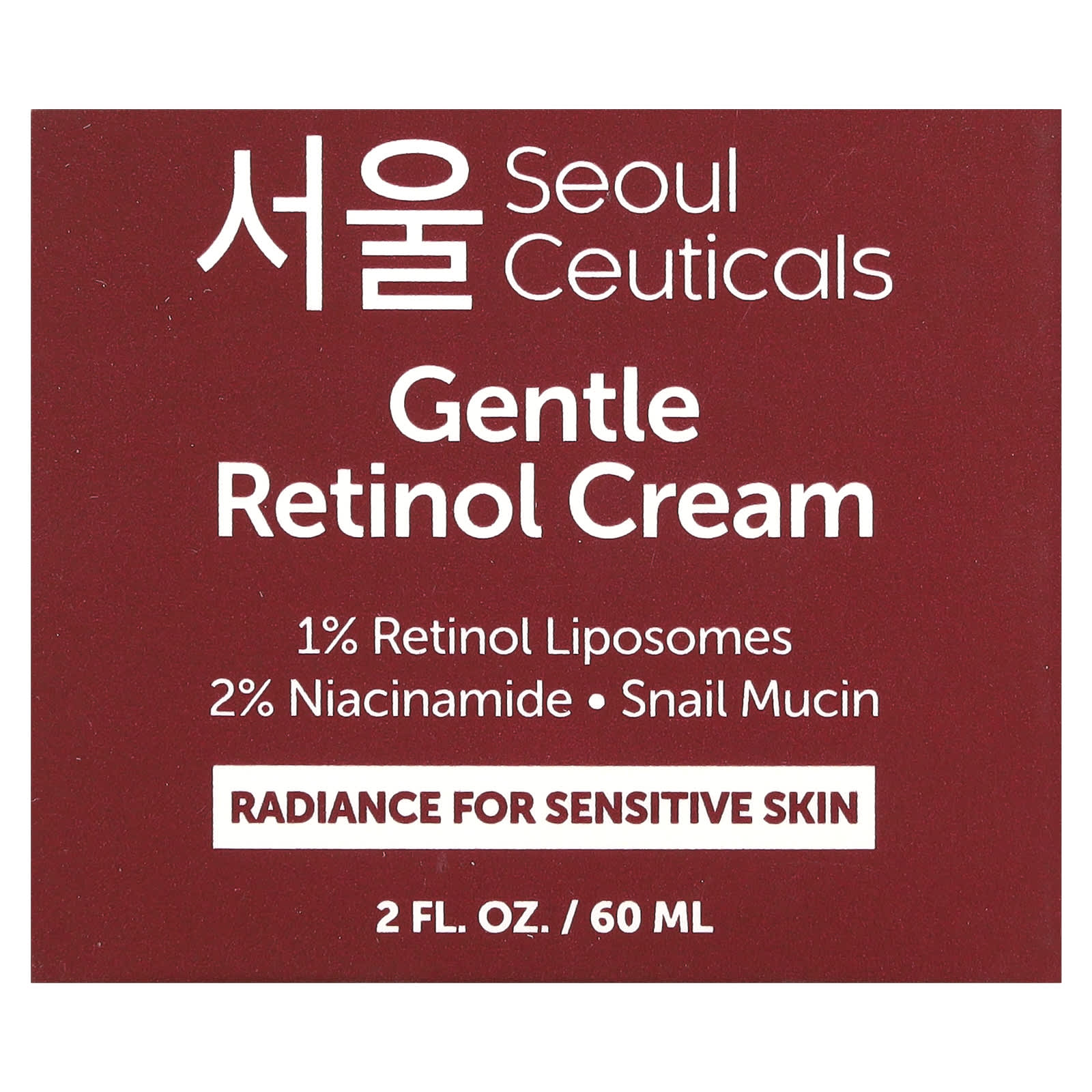 SeoulCeuticals, Gentle Retinol Cream, 2 fl oz (60 ml) - Image 2