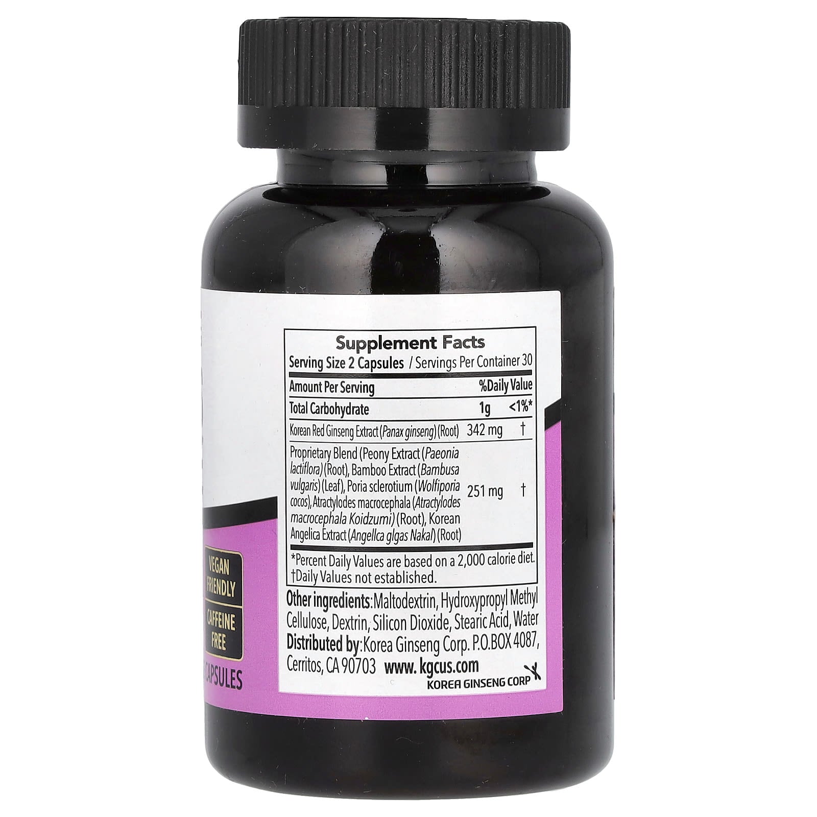 JungKwanJang, Women's Balance, 60 Veggie Capsules