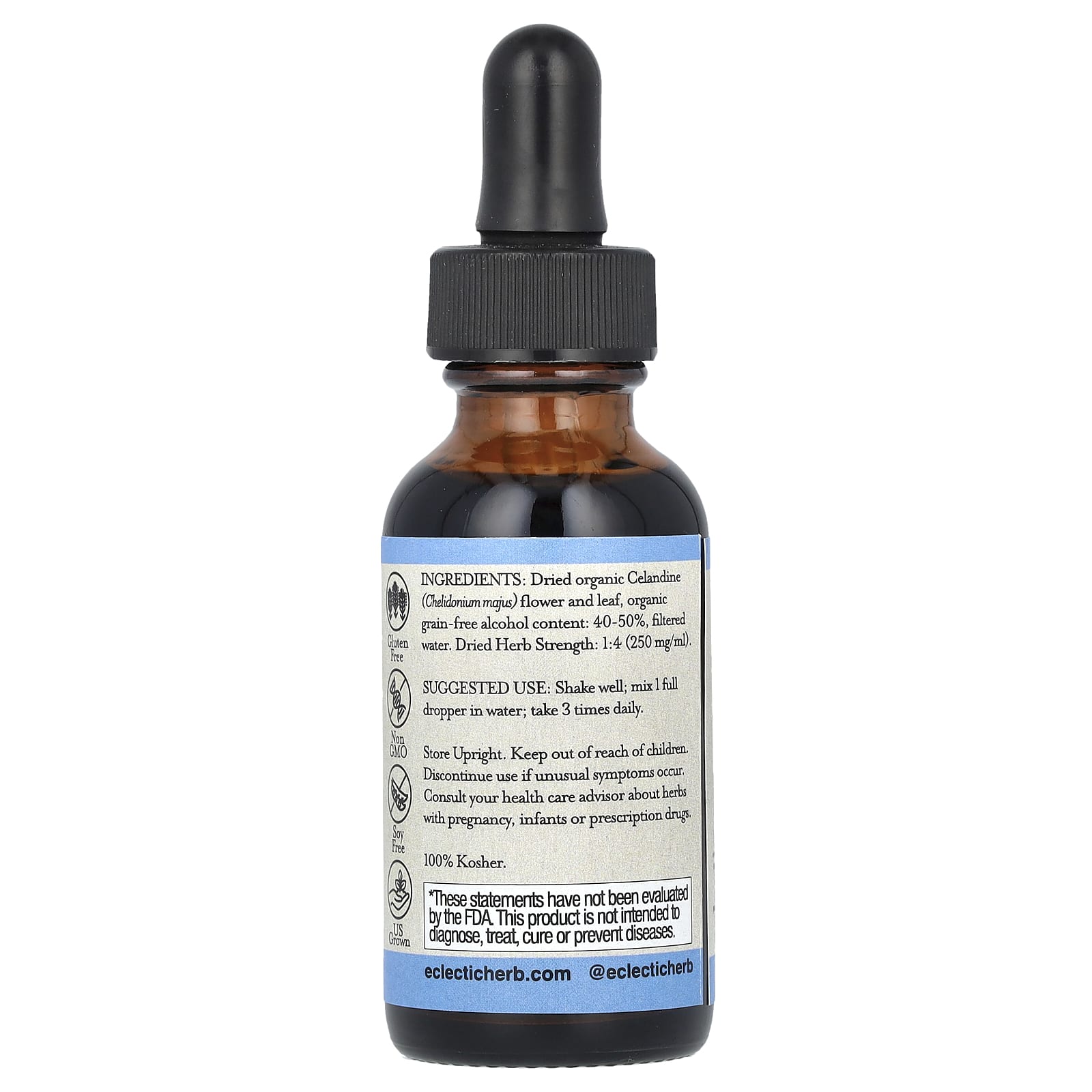 USDA Organic Celandine Extract 250mg Liver & Gallbladder Support - Image 2