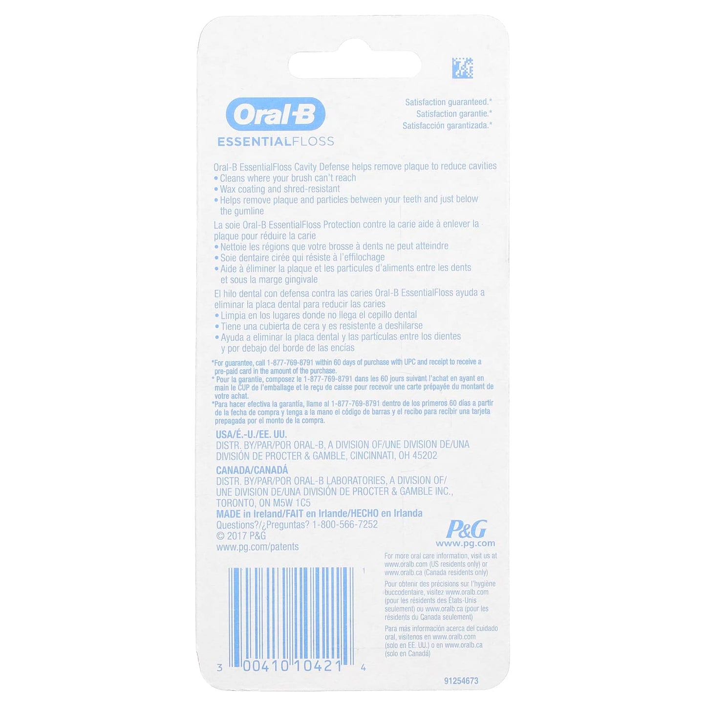 Oral-B, EssentialFloss™, Value Pack, Mint, 2 Pack, 54 yd (50 m) Each - Image 2