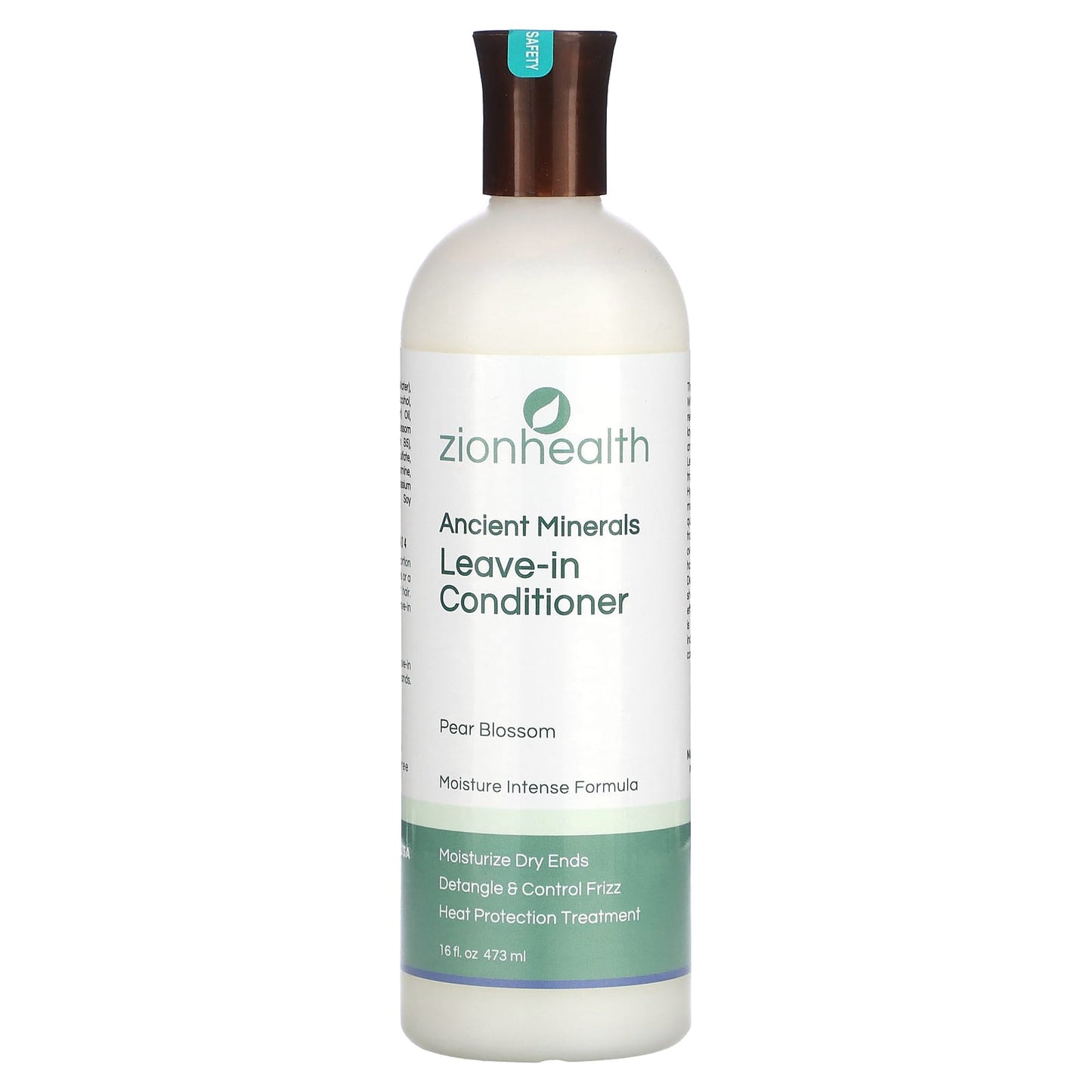 Zion Health, Ancient Minerals Leave-in Conditioner, Pear Blossom, 16 fl oz (473 ml) - Image 1