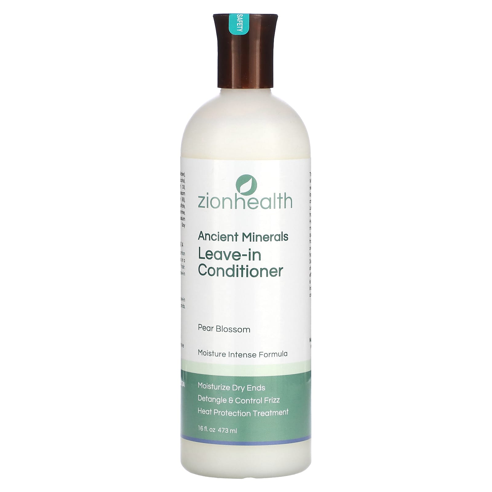 Zion Health, Ancient Minerals Leave-in Conditioner, Pear Blossom, 16 fl oz (473 ml) - Image 1