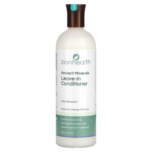 Zion Health, Ancient Minerals Leave-in Conditioner, Pear Blossom, 16 fl oz (473 ml) - Image 1