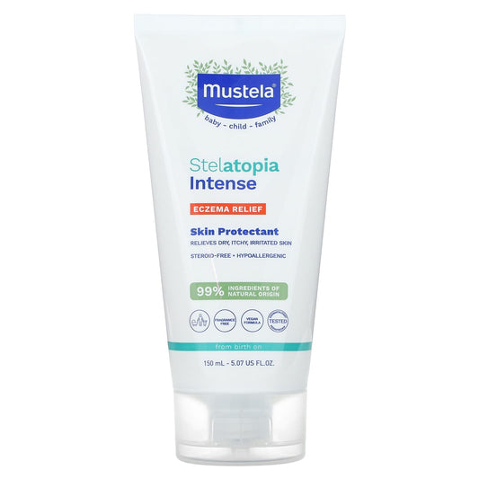 Mustela, Stelatopia Intense, Eczema Relief, Skin Protectant, Fragrance Free, 5.07 fl oz (150 ml) - Image 1