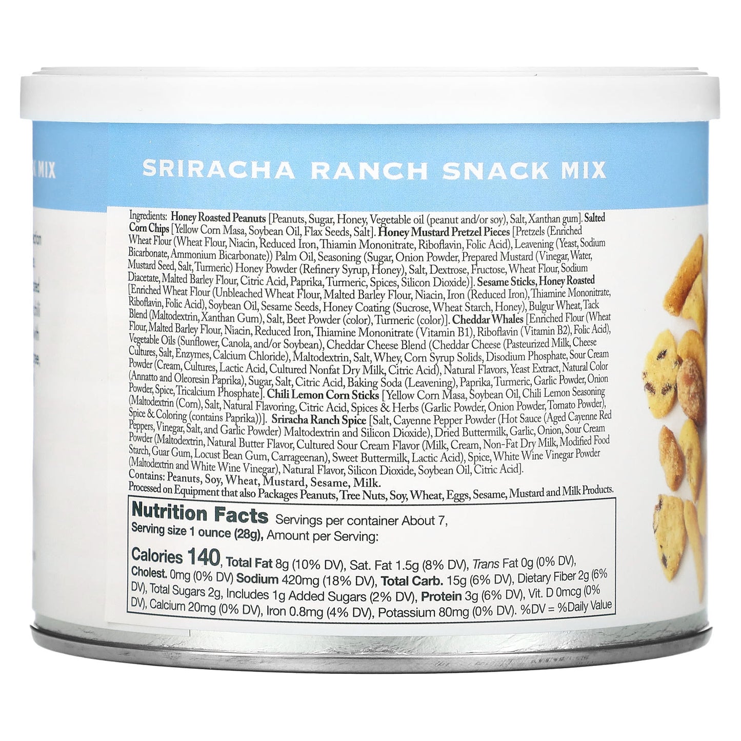 Stonewall Kitchen, Sriracha Ranch Snack Mix, 7 oz (198.4 g) - Image 2