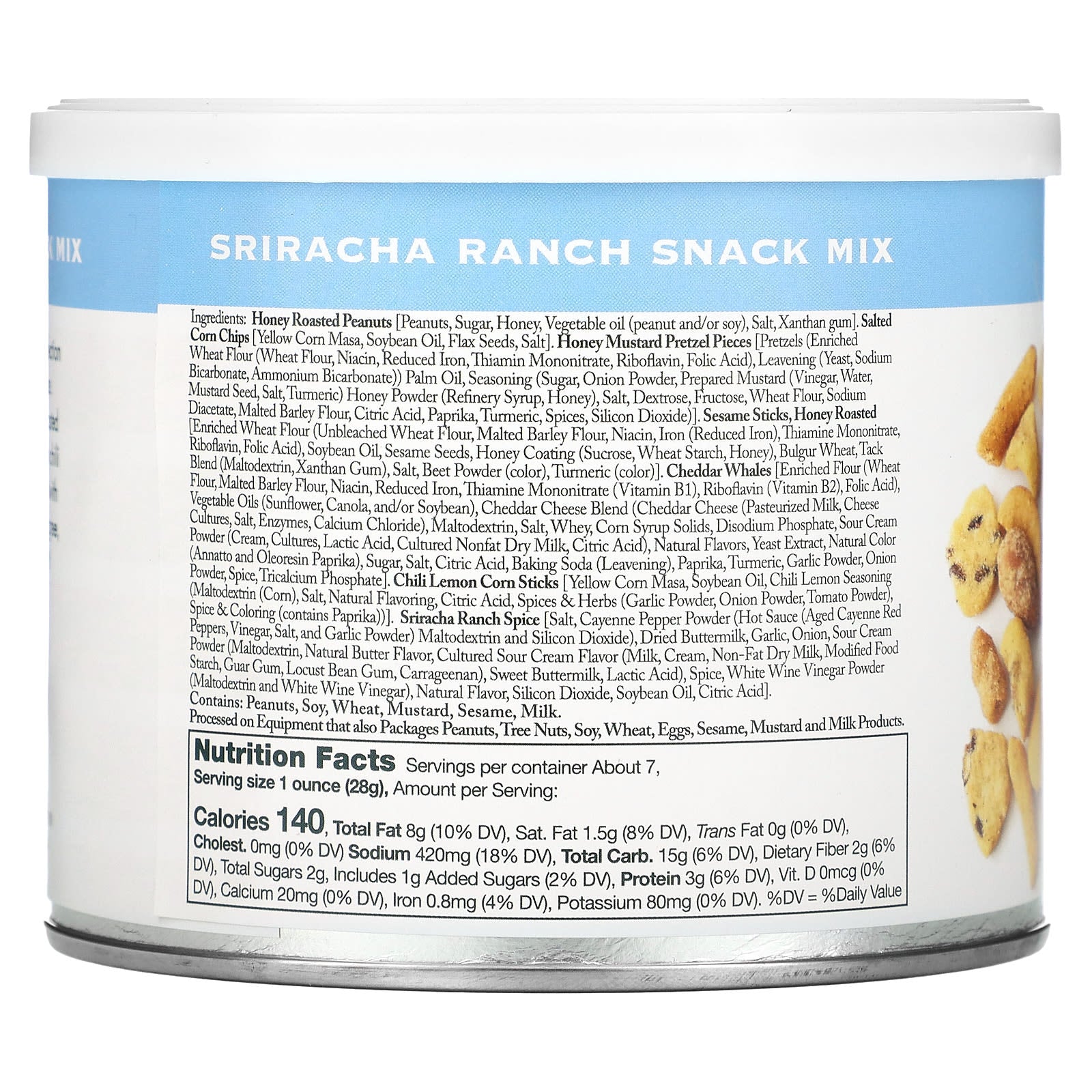 Stonewall Kitchen, Sriracha Ranch Snack Mix, 7 oz (198.4 g) - Image 2