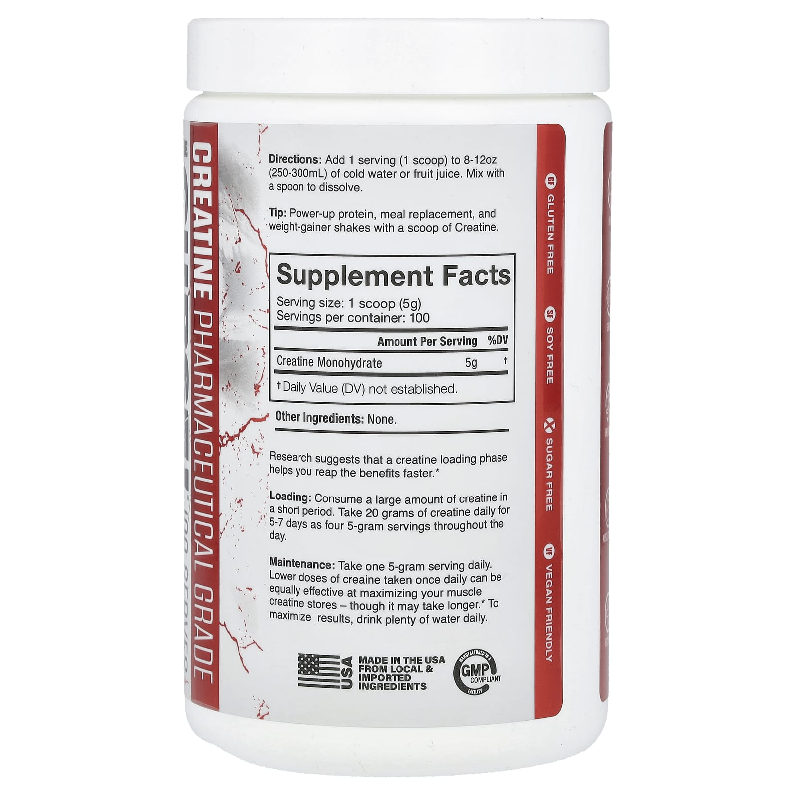 JNX Sports Creatine Powder, Unflavored, 500g, Micronized & Vegan Friendly - Image 2
