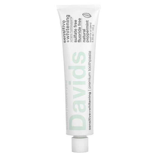 Natural, Sulfate-Free Toothpaste for Sensitivity, Whitening, and Fresh Breath - Davids - Image 1