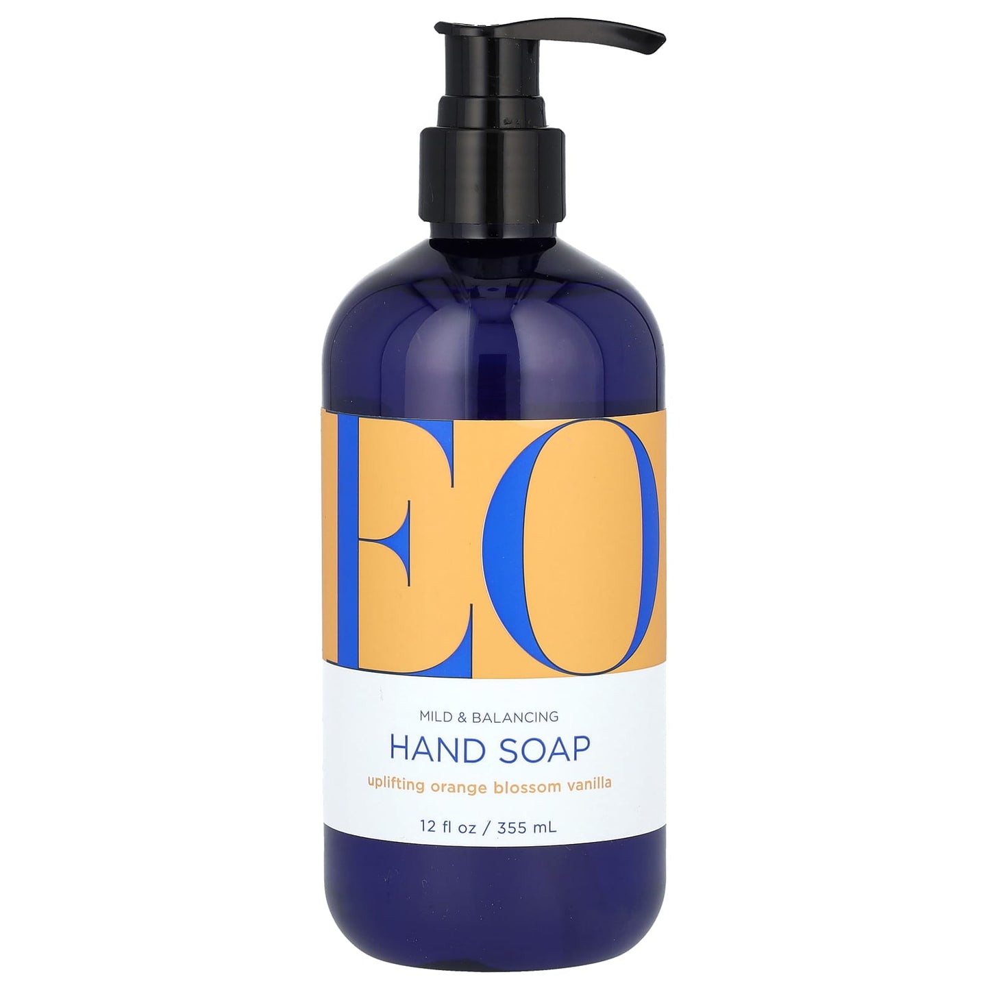 Uplifting Orange Blossom Vanilla Hand Soap by EO Products - 12 fl oz - Image 1