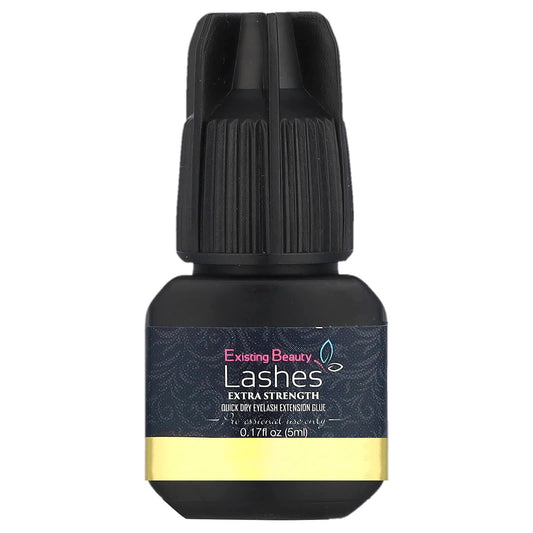 Existing Beauty Lashes Extra Strength Eyelash Extension Glue, Quick Dry (0.17 fl oz) - Image 1