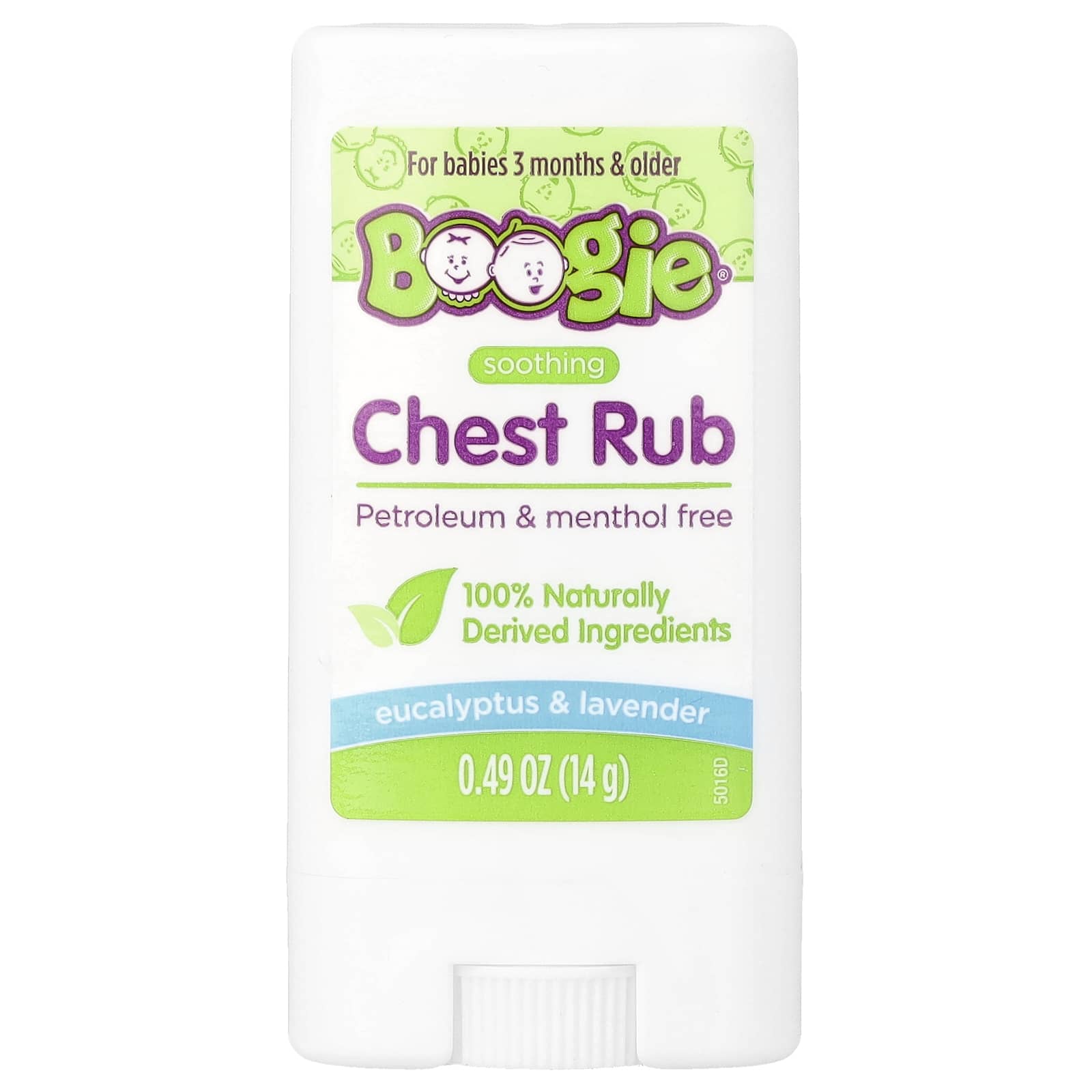 Boogie Wipes Soothing Chest Rub for Babies - Eucalyptus & Lavender - Image 1