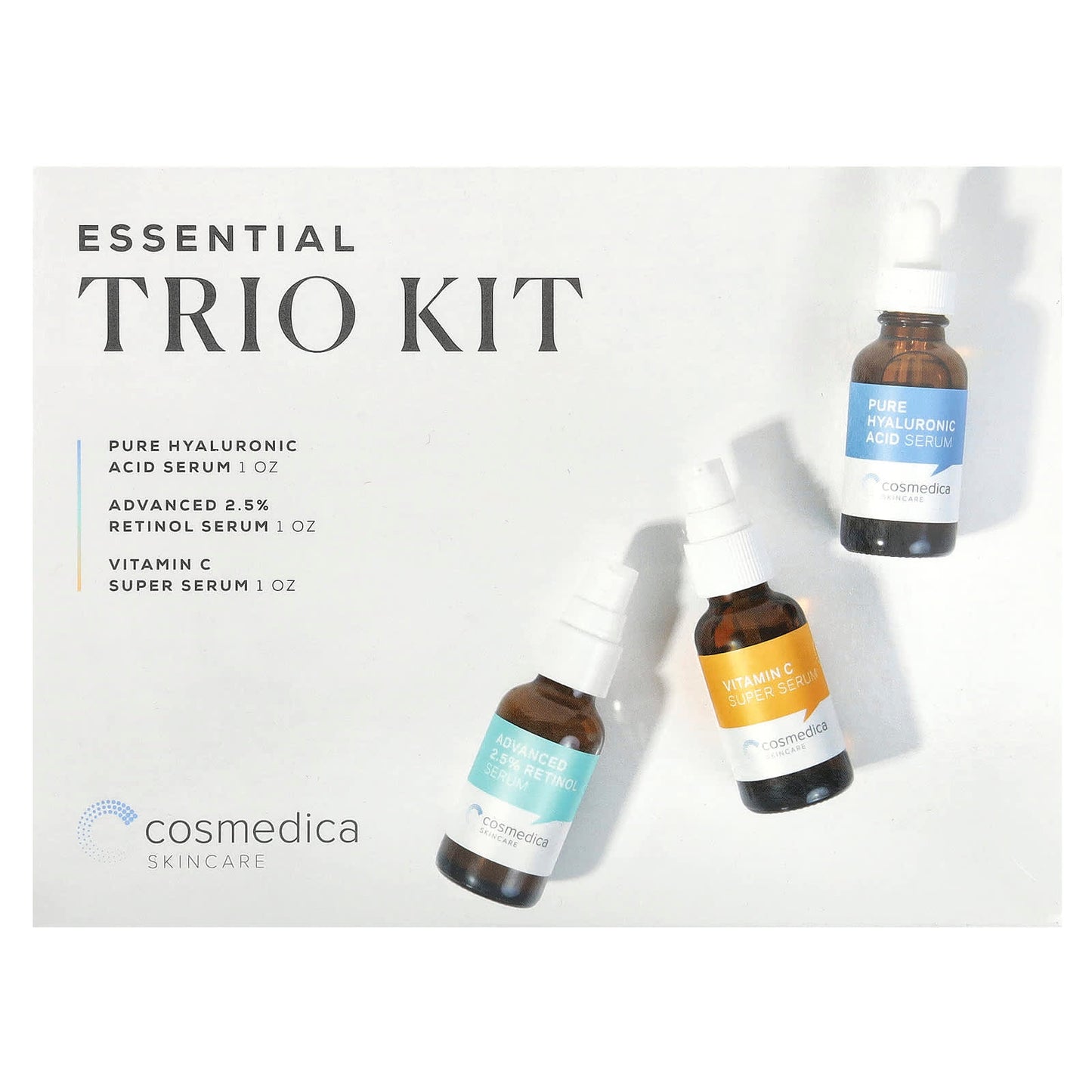 Cosmedica Skincare Essential Trio Kit - Anti-Aging Regime for Youthful Glow - Image 2