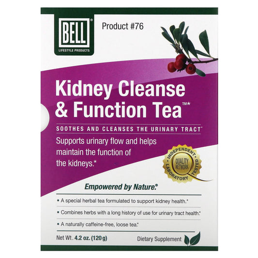 Support Kidney Health with Bell Lifestyle Kidney Cleanse Tea 4.2 oz - Image 1