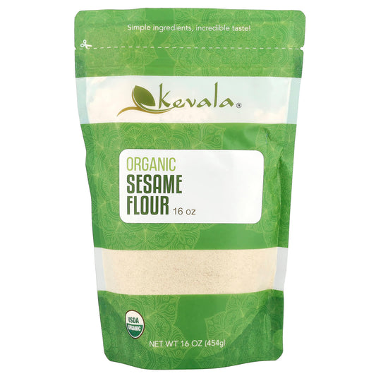 Kevala, Organic Sesame Flour, 16 oz (454 g) - Image 1