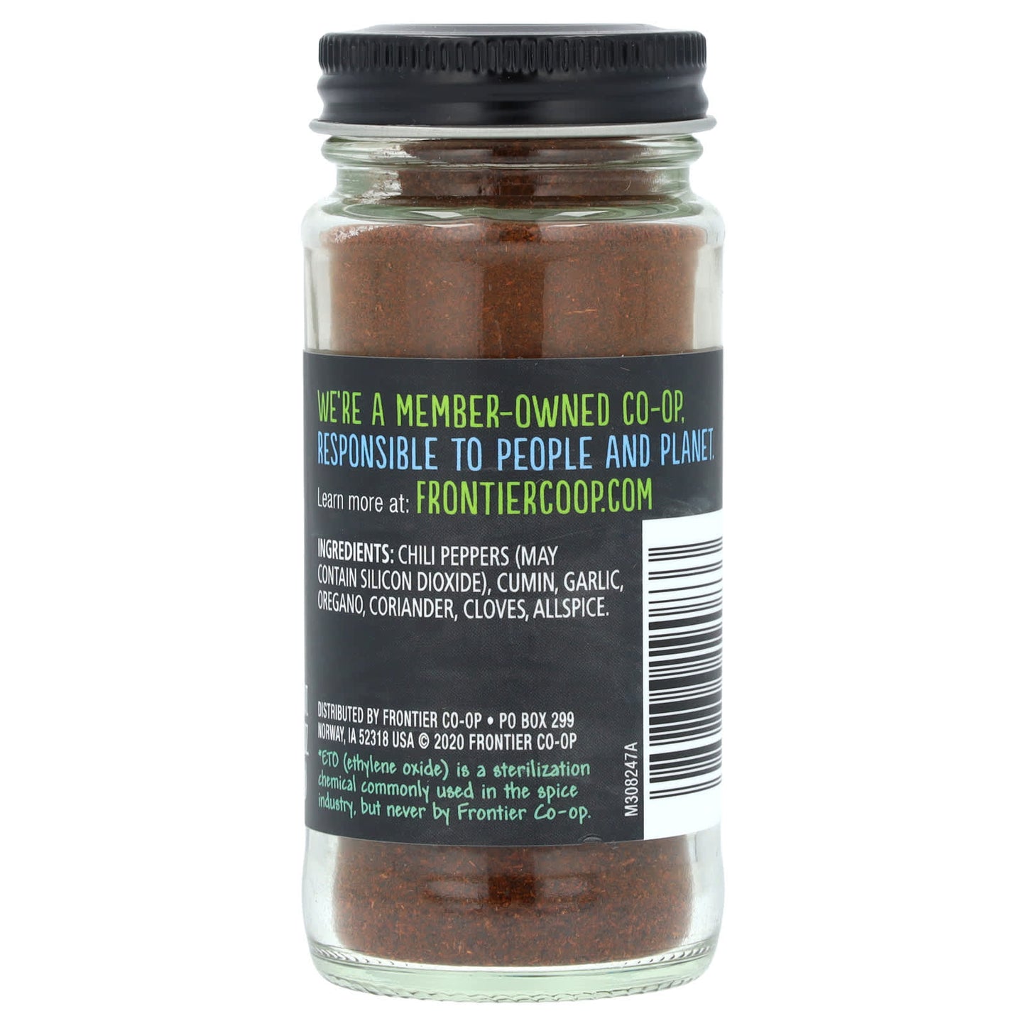 Frontier Co-op Chili Powder Blend with Cumin, Garlic & Oregano, 1.76 oz - Image 2