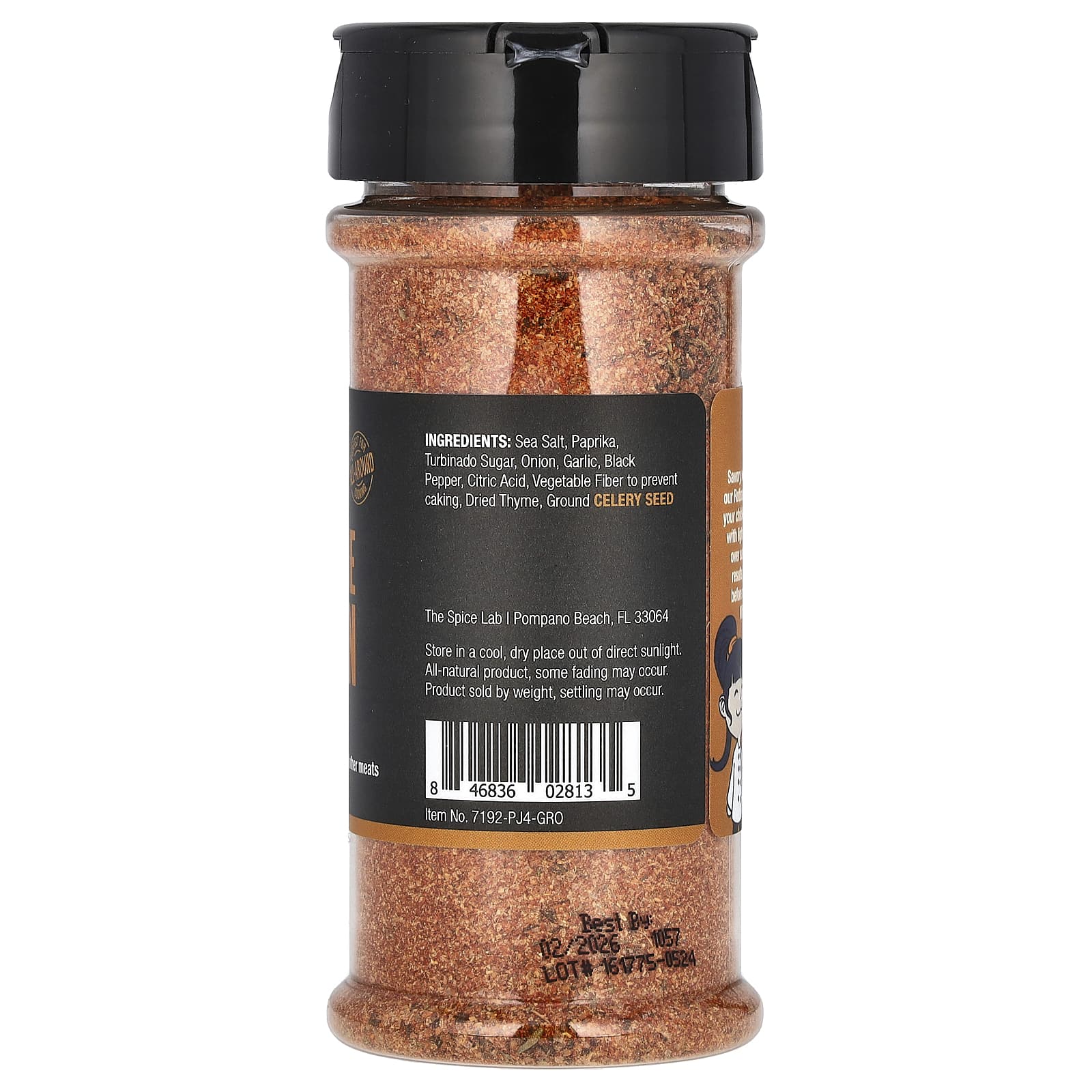 The Spice Lab, Rotisserie Chicken Seasoning, 5.6 oz (158 g) - Image 2