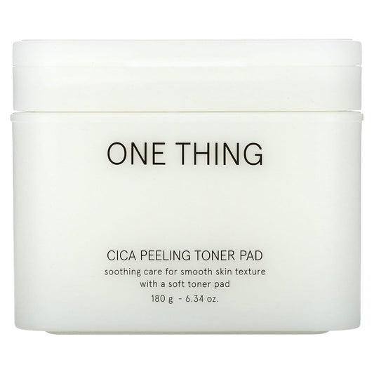 One Thing, Cica Peeling Toner Pad, 6.34 oz (180 g) - Image 1