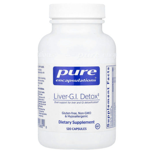 Pure Encapsulations, Liver-G.I. Detox, 120 Capsules - Image 1