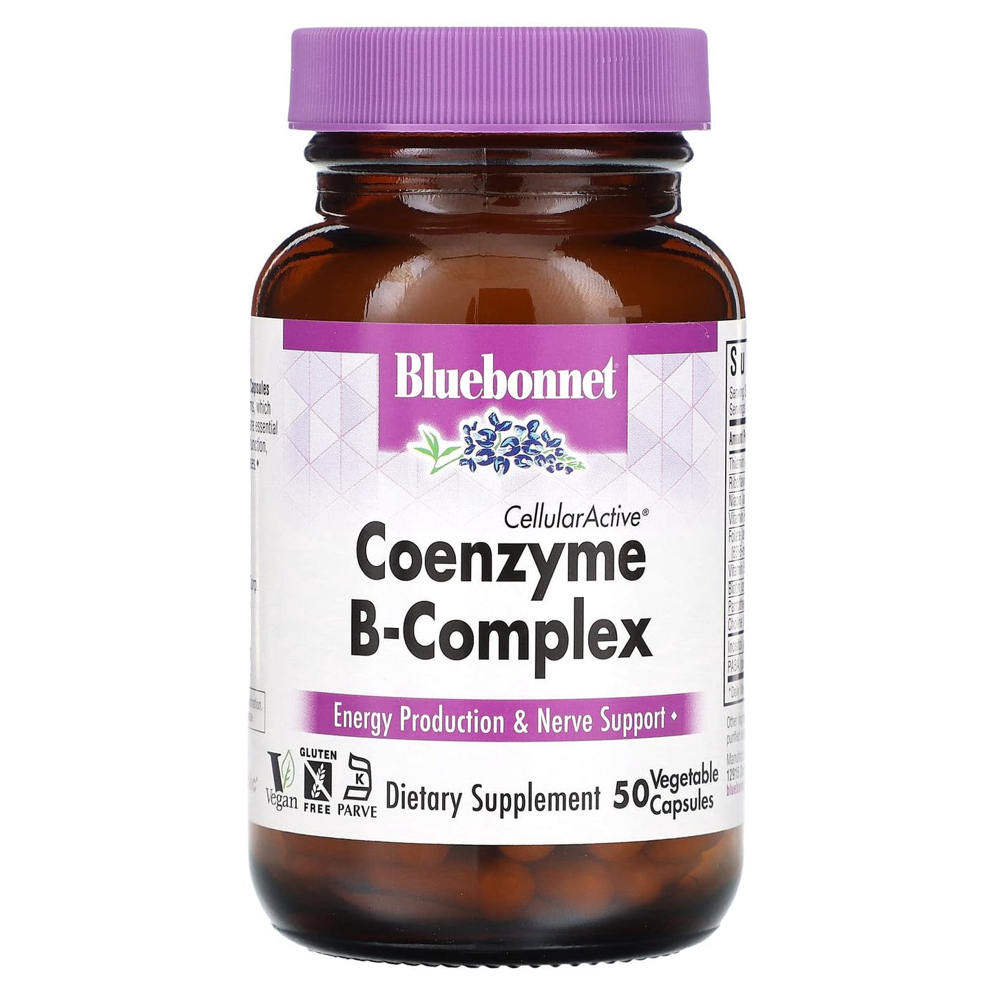 Unlock Energy & Nerve Support with Bluebonnet's Coenzyme B-Complex - Image 1