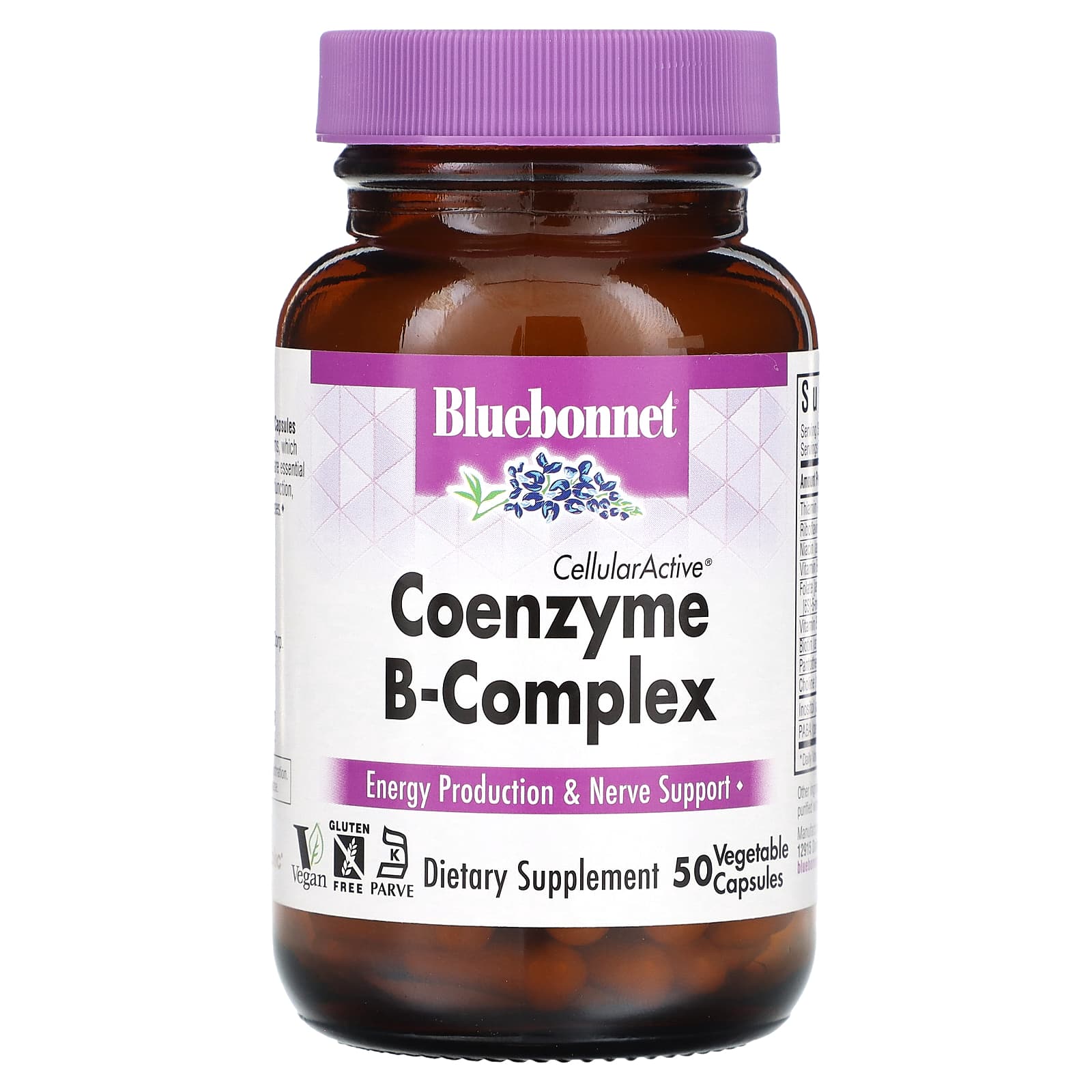 Unlock Energy & Nerve Support with Bluebonnet's Coenzyme B-Complex - Image 1