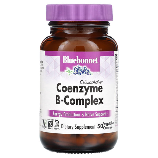 Unlock Energy & Nerve Support with Bluebonnet's Coenzyme B-Complex - Image 1