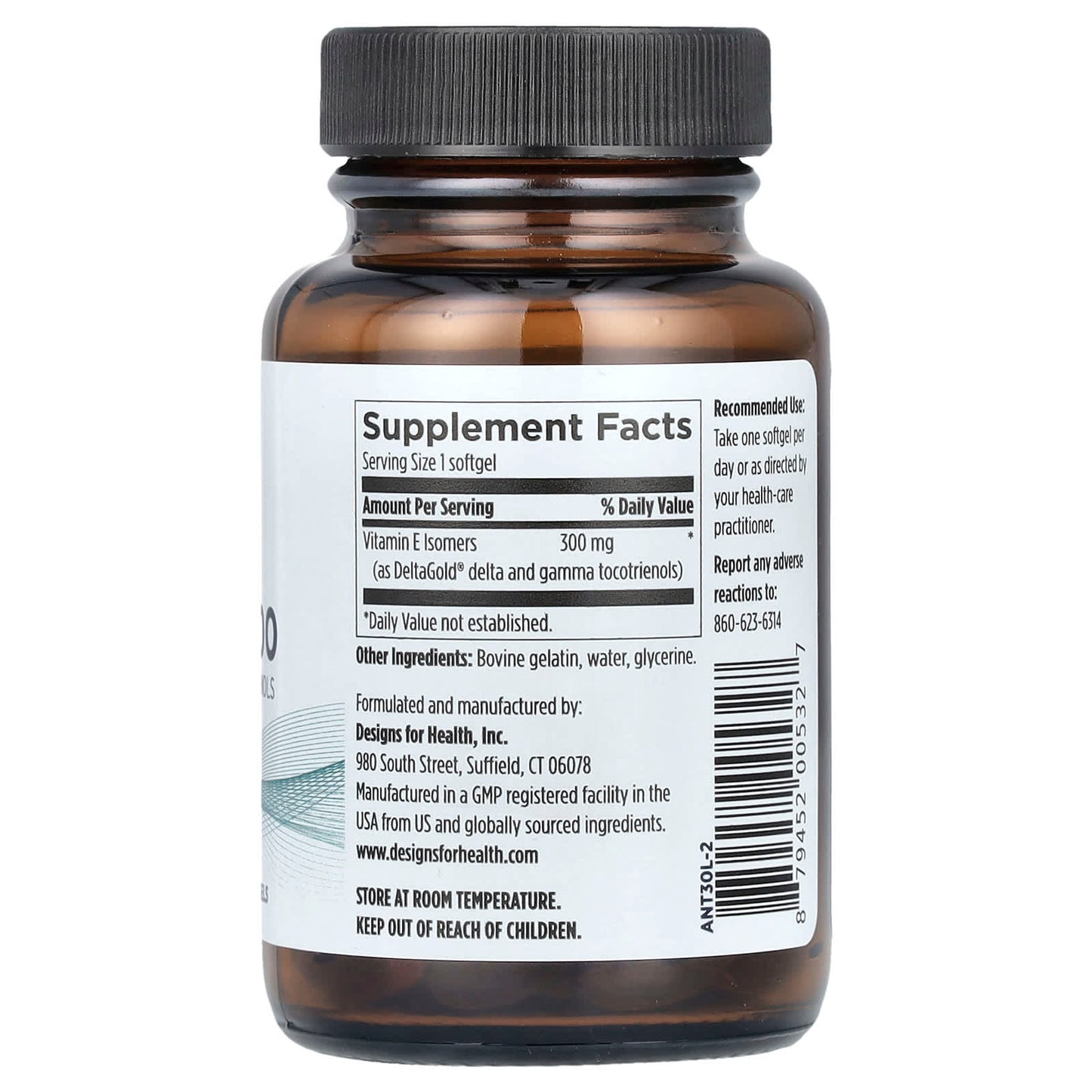 Annatto-E 300 - 300 mg Tocotrienol Softgels for Foundational Health - Image 2