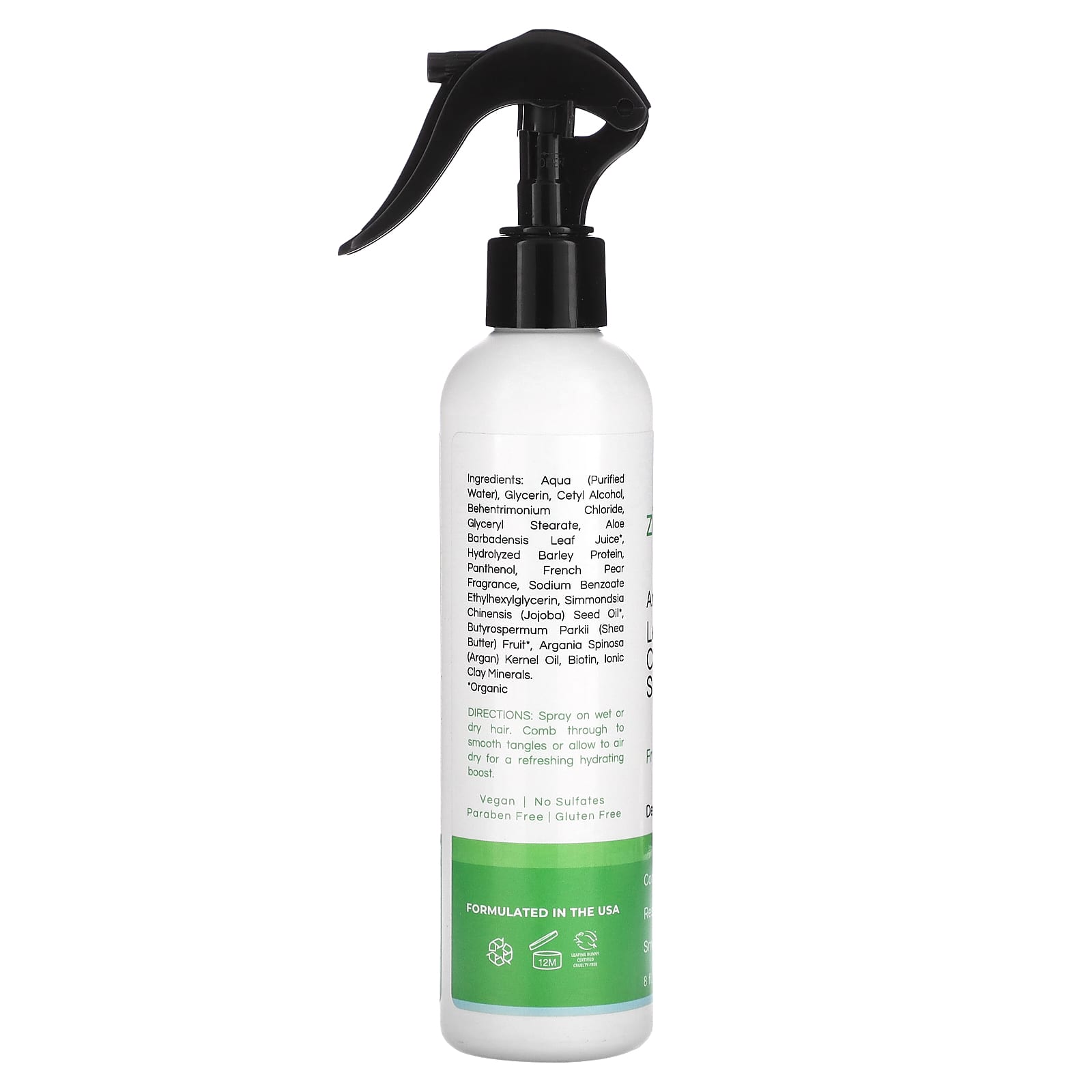 Zion Health, Ancient Minerals, Leave-in Conditioner Spray, French Pear, 8 fl oz (237 ml) - Image 2
