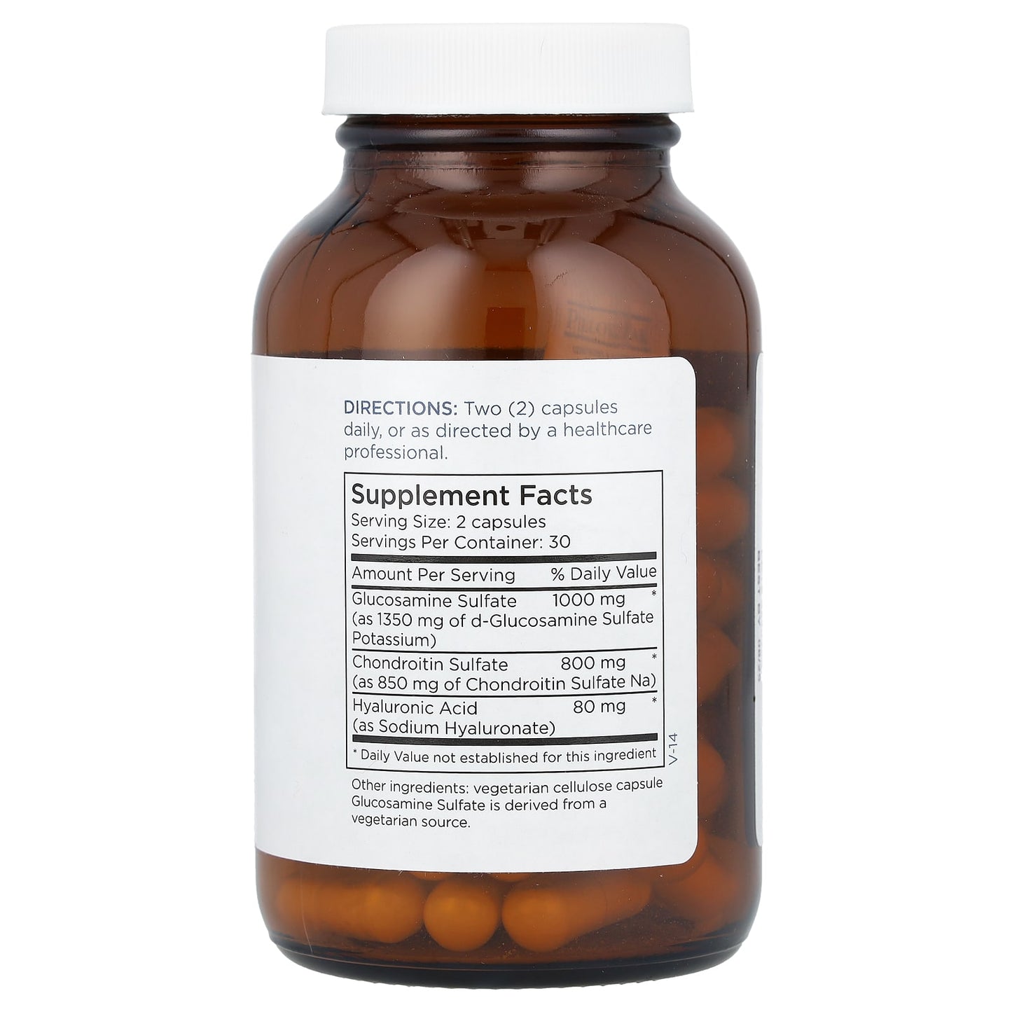 Metabolic Maintenance, Glucosamine Chondroitin with Hyaluronic Acid, 60 Capsules - Image 2