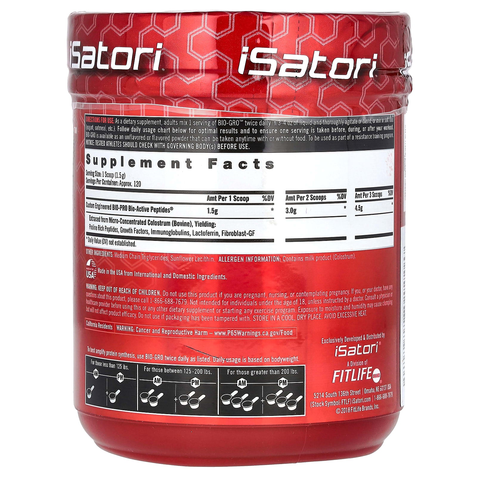 Accelerate Muscle Recovery and Growth with Isatori Bio-Gro - Image 2