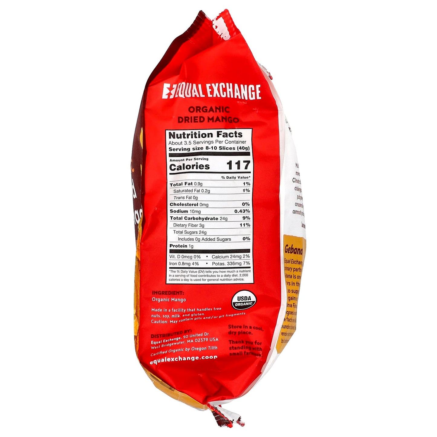 Organic Dried Mango by Equal Exchange - Fair Trade & USDA Certified - Image 2