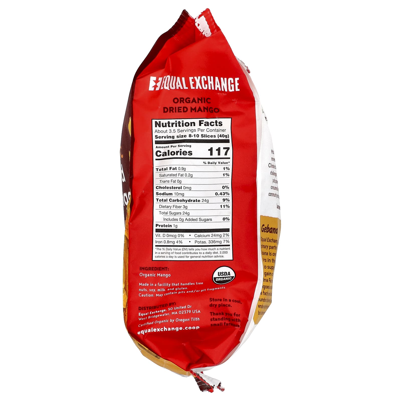 Organic Dried Mango by Equal Exchange - Fair Trade & USDA Certified - Image 2