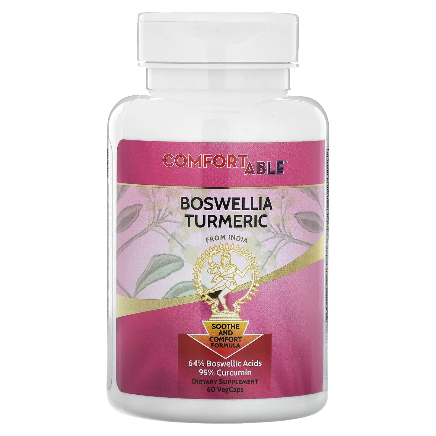 LifeTime Vitamins, Comfortable, Boswellia Turmeric, 60 VegCaps - Image 1