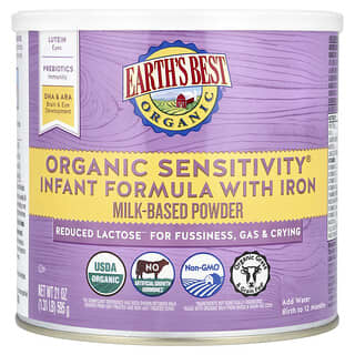 Organic Infant Formula with Iron for Fussy Babies | Earth's Best