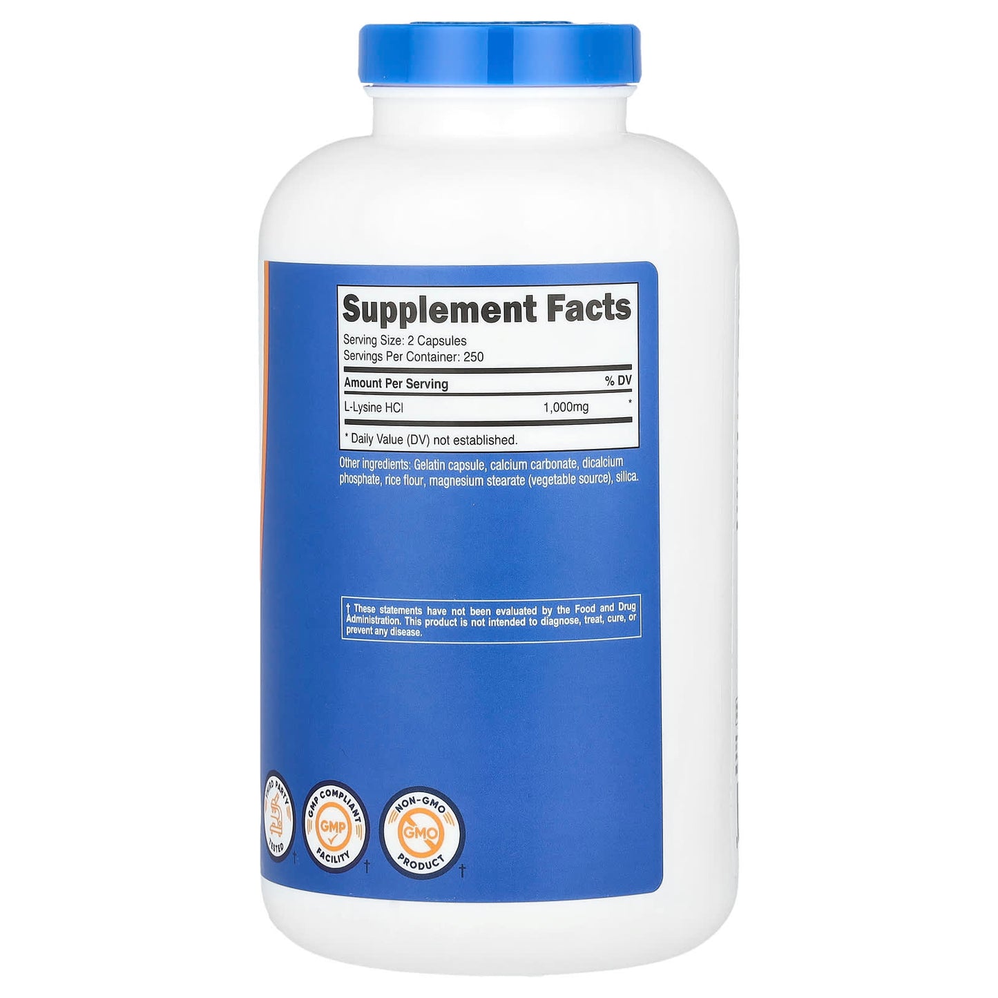 Nutricost, L-Lysine, 500 Capsules (500 mg per Capsule) - Image 2