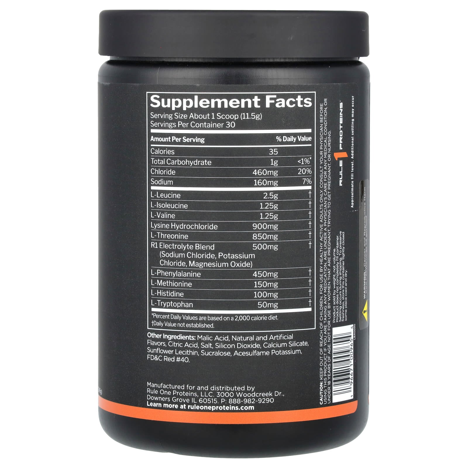 Rule One Proteins, Essential Amino 9, Sour Watermelon, 12.17 oz (345 g) - Image 2
