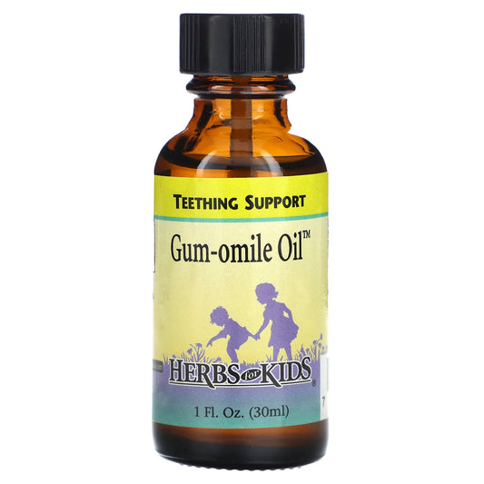 Natural Teething Relief for Kids - Gum-omile Oil by Herbs for Kids - Image 1