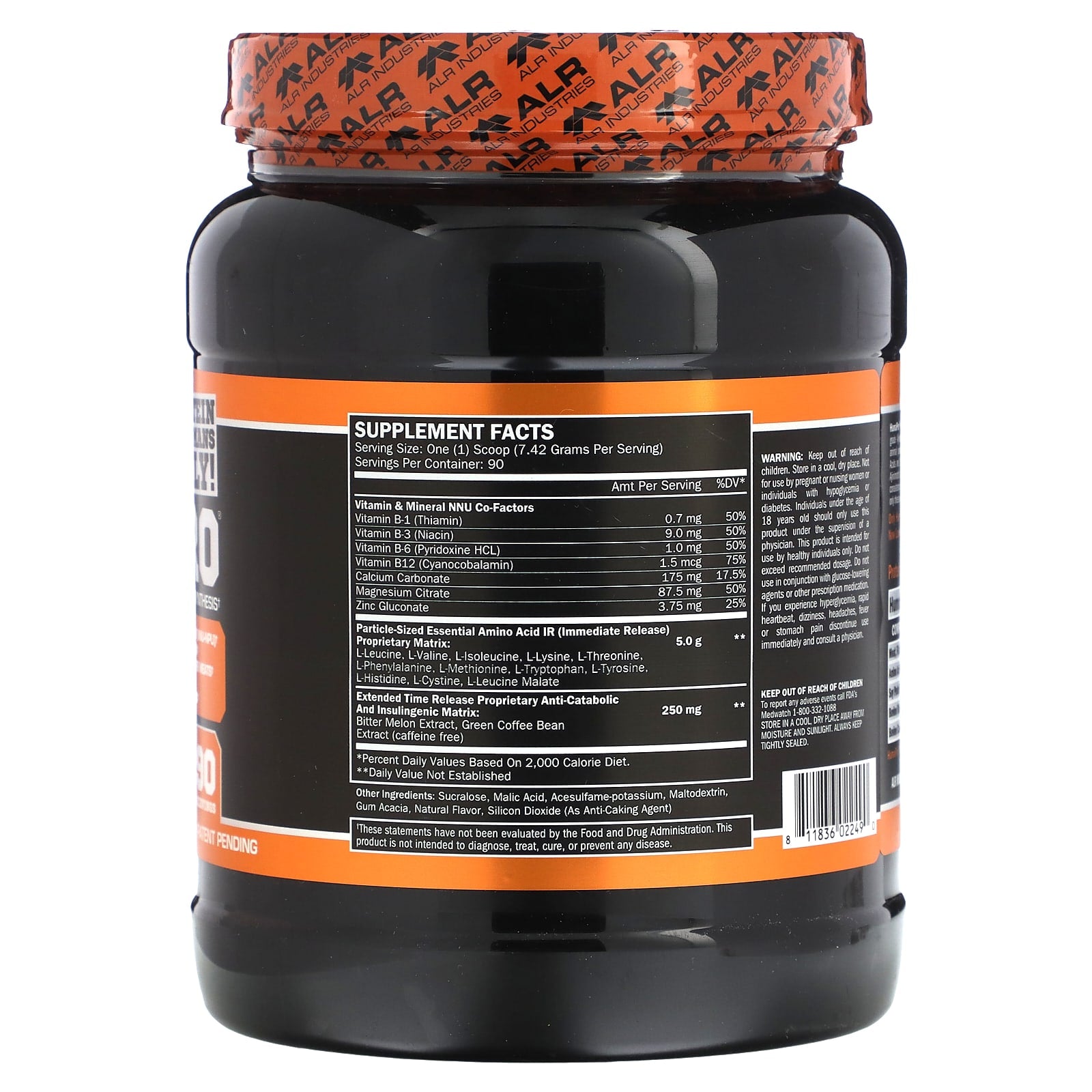 ALR Industries HumaPro Rocket Pop Protein Powder - Image 2