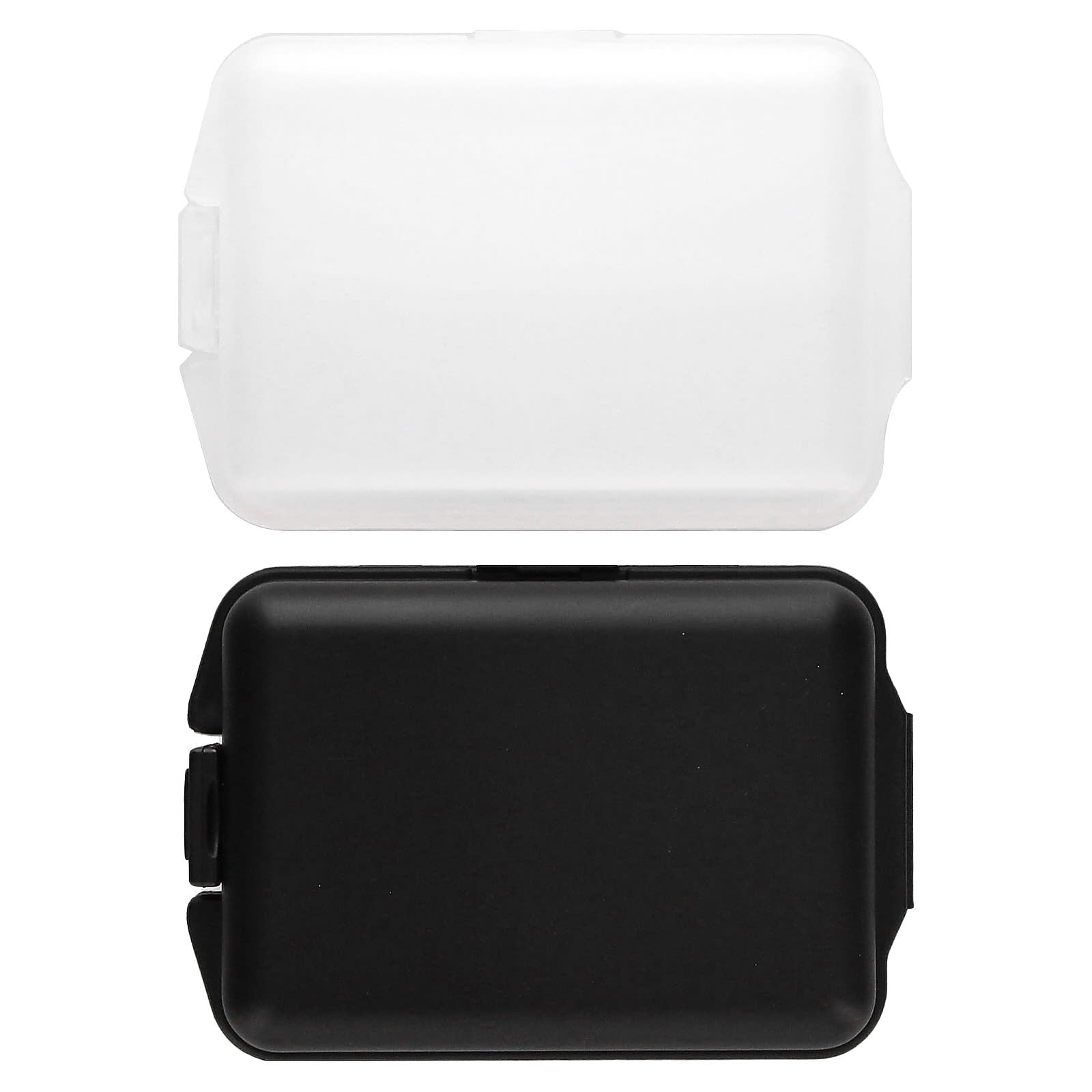 Ezy Dose Solid Medication Dispenser, Black & White, 2 Count - Image 1