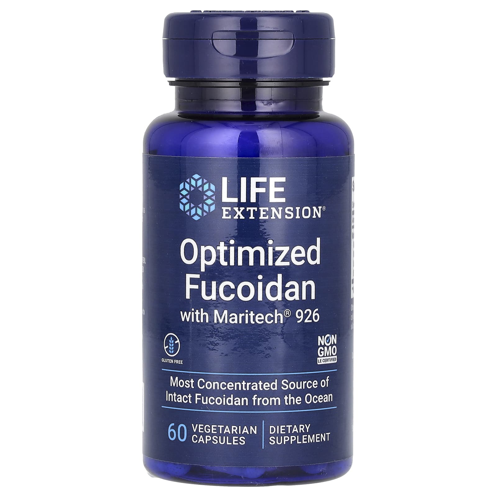 Life Extension, Optimized Fucoidan with Maritech 926, 60 Vegetarian Capsules - Image 1