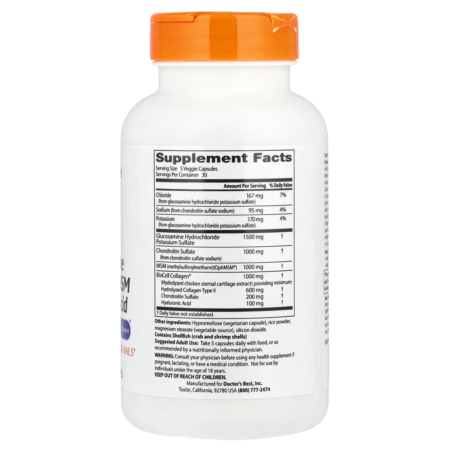 Joint Health & Skin Support with Doctor's Best Glucosamine Chondroitin - Image 2