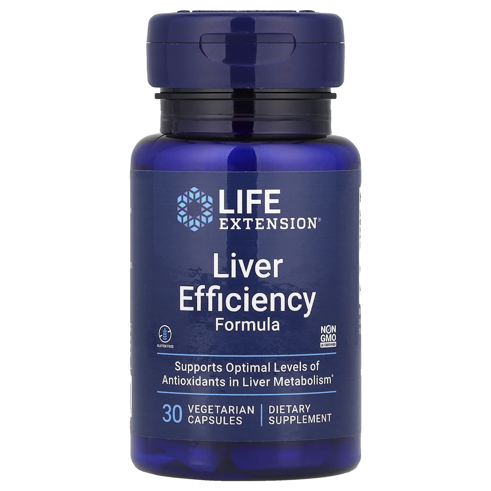 Life Extension, Liver Efficiency Formula, 30 Vegetarian Capsules - Image 1