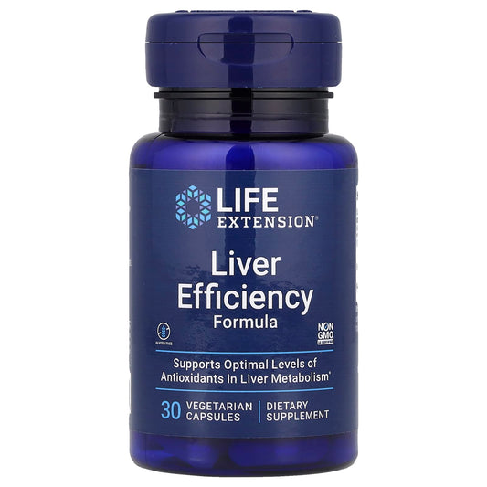 Life Extension, Liver Efficiency Formula, 30 Vegetarian Capsules - Image 1