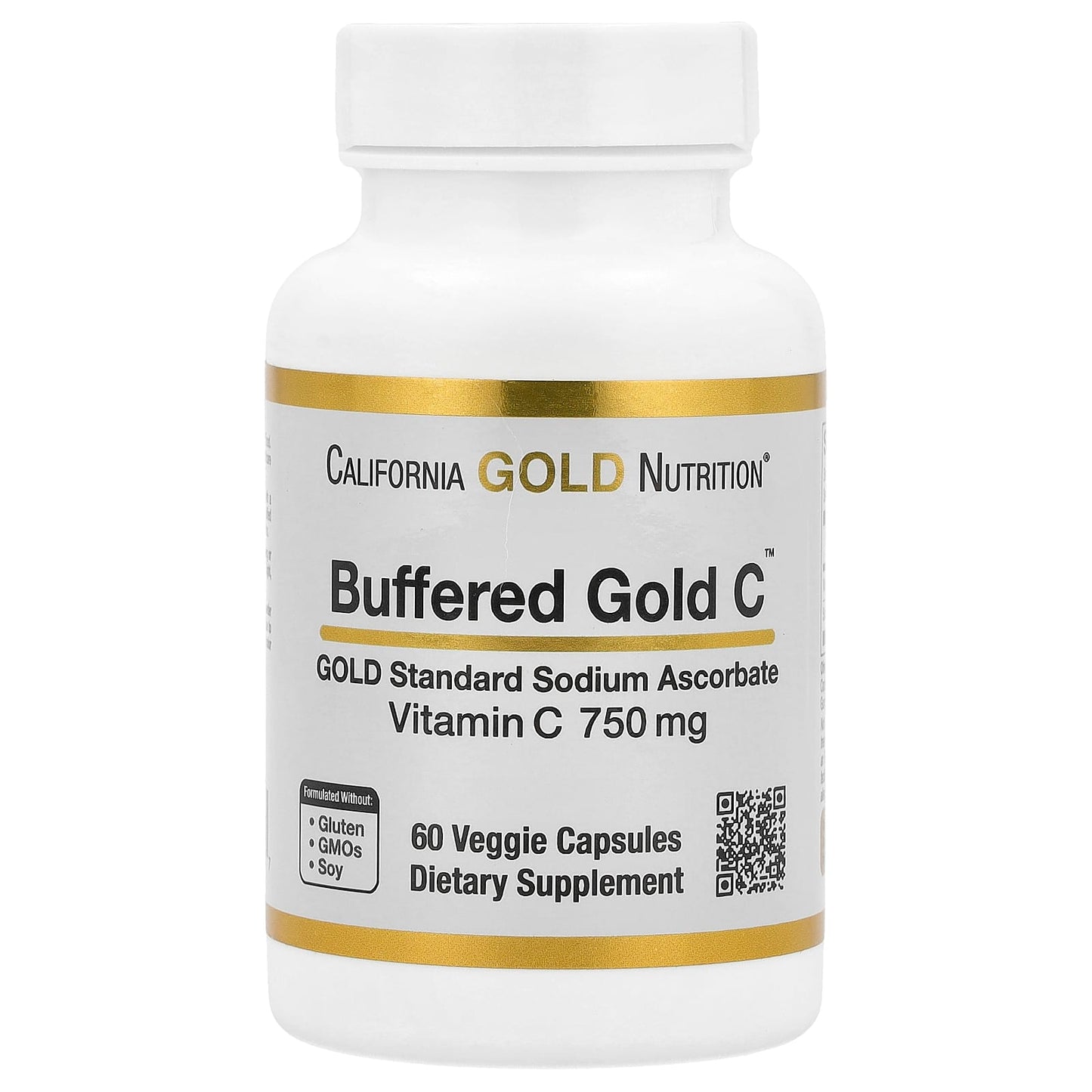 Vitamin C Supplement - Buffered Gold C | California Gold Nutrition - Image 1