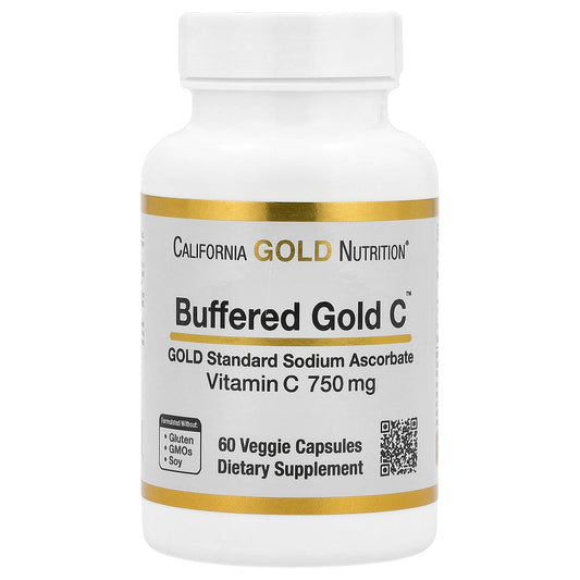 Vitamin C Supplement - Buffered Gold C | California Gold Nutrition - Image 1