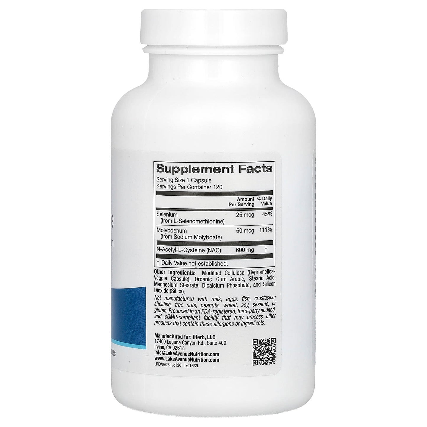 Support Cellular Health with NAC, Selenium & Molybdenum by Lake Avenue Nutrition - Image 2