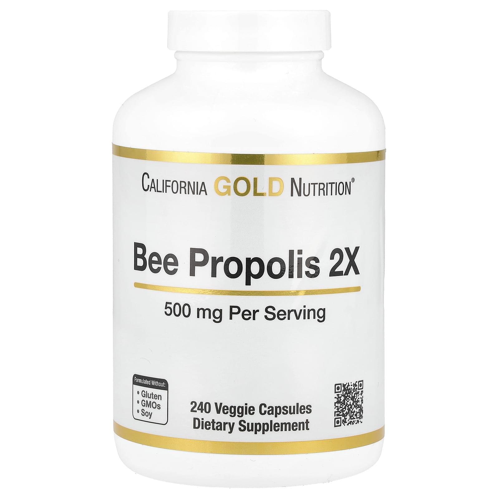 Boost Immune Health with California Gold Nutrition's Bee Propolis 2X - Image 1