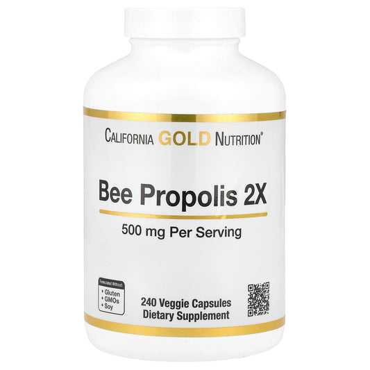 Boost Immune Health with California Gold Nutrition's Bee Propolis 2X - Image 1