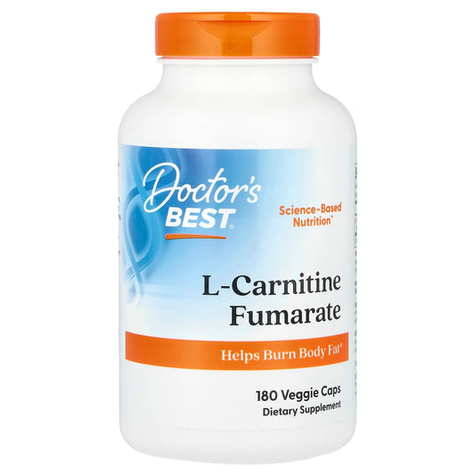 Doctor's Best L-Carnitine Fumarate for Fat Loss & Energy Boost - Image 1