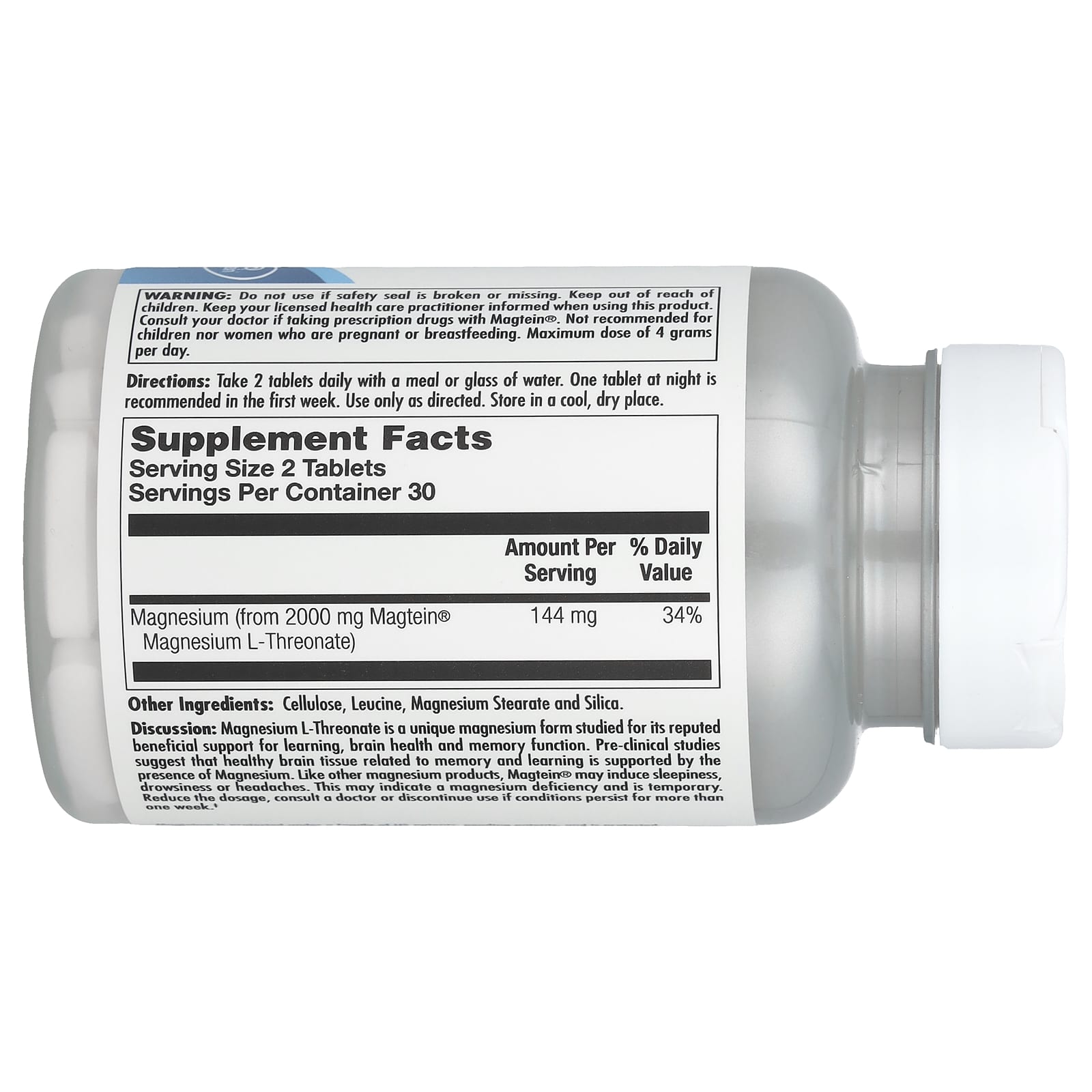 Unlock Brain Health with KAL Think Magnesium L-Threonate Tablets - Image 2
