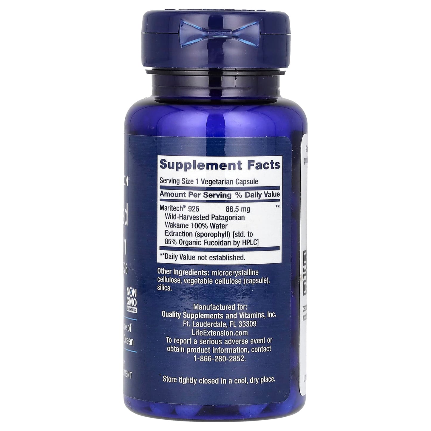 Life Extension, Optimized Fucoidan with Maritech 926, 60 Vegetarian Capsules - Image 2